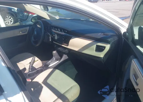 2015 Toyota Corolla Le from USA, damaged, VIN 2T1BURHE5FC442305